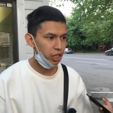 Temirlan Ensebek Kazakhstan Free Speech Detained