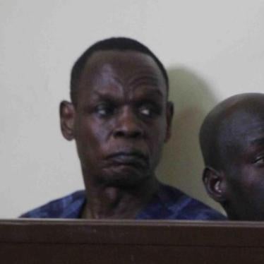  Abraham Chol Maketh Watches as he attends his first court sitting in Juba, South Sudan.