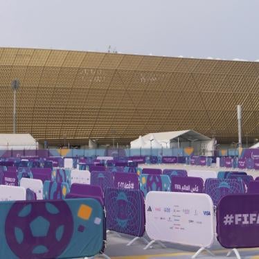 Lusail Stadium, the venue of the FIFA World Cup Qatar 2022.