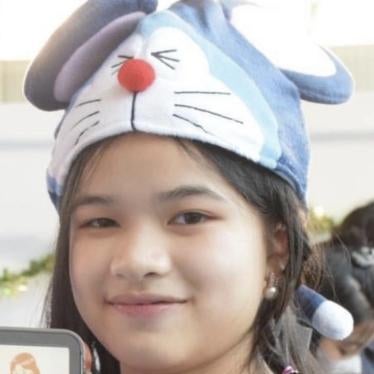 Student activist Thanalop “Yok” Phalanchai, photographed at age 14, has been held in pretrial detention on royal defamation charges since March 29, 2023.