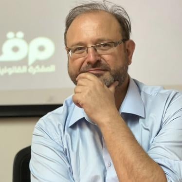 Lebanese lawyer Nizar Saghieh, who heads of the local rights-based organization Legal Agenda. 