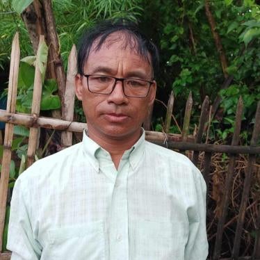 Madhukar Monger at Beldangi refugee camp, Nepal, August 2023. 