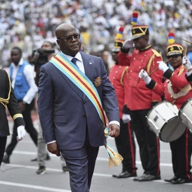 Congo's President Felix Tshisekedi during his swearing in ceremony for a second term in Kinshasa, Democratic Republic of Congo, January 20, 2024.