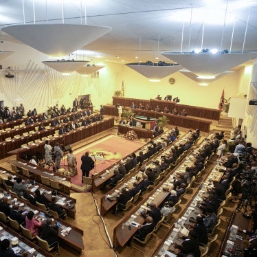 New members of the Mozambique parliament are sworn in at the National Assembly in Maputo, January 13, 2025.