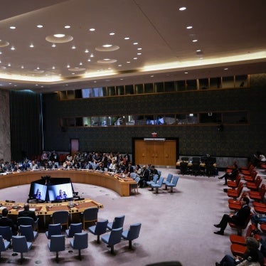  Iklass Ahmed, projected on screen, Founder and Coordinator of the Darfur Advocacy Group, addresses the Security Council during a meeting on Women, Peace and Security focused on conflict-related sexual violence, August 19, 2025. 