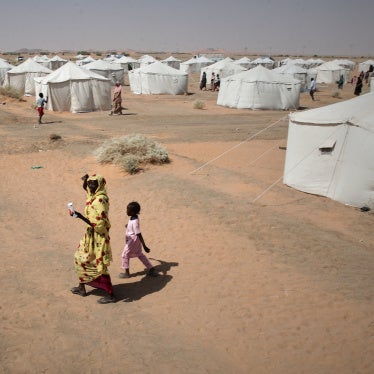 Displaced people from Darfur, who are now sheltering  in El-Afadh camp, Al Dabbah, Sudan, November 13, 2025.