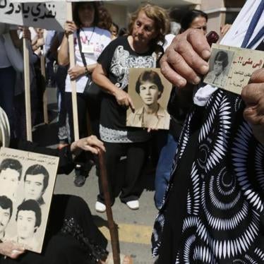 Lebanon: Establish National Commission on Disappearances_Pic_EN