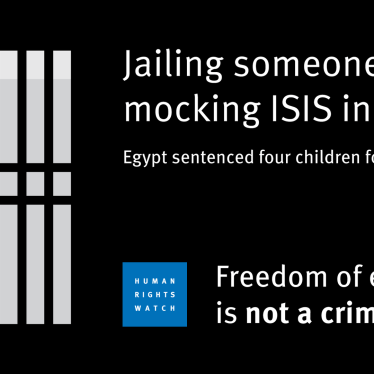 "How can you try someone for mocking ISIS?"