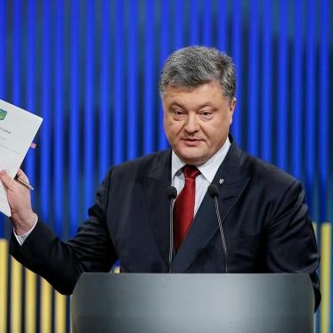 Ukrainian President Petro Poroshenko