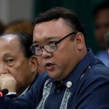 President Rodrigo Duterte’s official spokesperson Harry Roque at the House of Congress in Quezon City, Metro Manila, Philippines May 15, 2017.