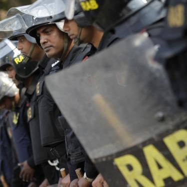 Members of the the Rapid Action Battalion (RAB), Dhaka, Bangladesh, December 4, 2012.