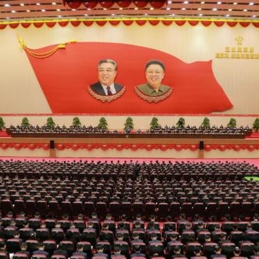 201801asia_northkorea_wr2018 North Korean leader Kim Jong-un participates in the opening of the 5th Conference of Cell Chairpersons of the Workers' Party of Korea (WPK) in Pyongyang, in this undated photo released by North Korea's Korean Central News Agen