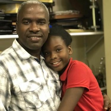 Rony and Ronyde Ponthieux in Miami, FL. © 2018 Human Rights Watch 