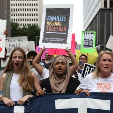 Demonstrators rally in Houston