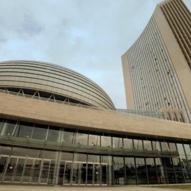 A picture of the African Union headquarters in Addis Ababa, Ethiopia.