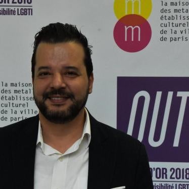 Mounir Baatour, lawyer and president of Shams association, a group that defends sexual minorities. 