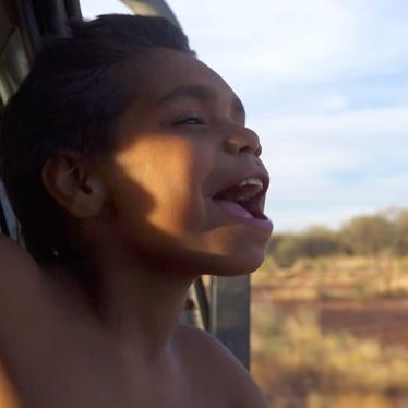 Screenshot from the film, In My Blood It Runs