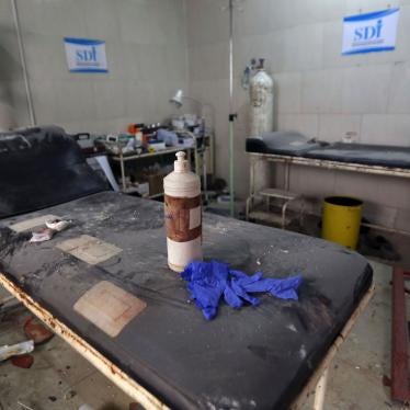 A surgical operation room is damaged after an airstrike hit a hospital in the town of Ariha, in Idlib province, Syria, January 30, 2020.